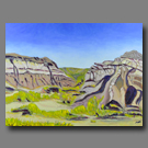 Badlands near Drumheller - 30x40 - SOLD