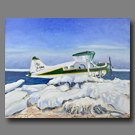 Northern Girl Beaver Float Plane Victoria Island, Arctic - 24x30