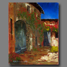 French Courtyard - 10x8