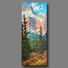 May in the Rockies - 60x24