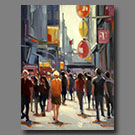 In Times Square - 16x12