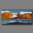 Warm Light, Cool Arctic - 24x48